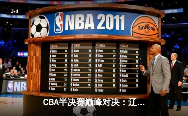 CBA半决赛巅峰对决：辽宁本钢逆转广东宏远挺进总决赛 - 3